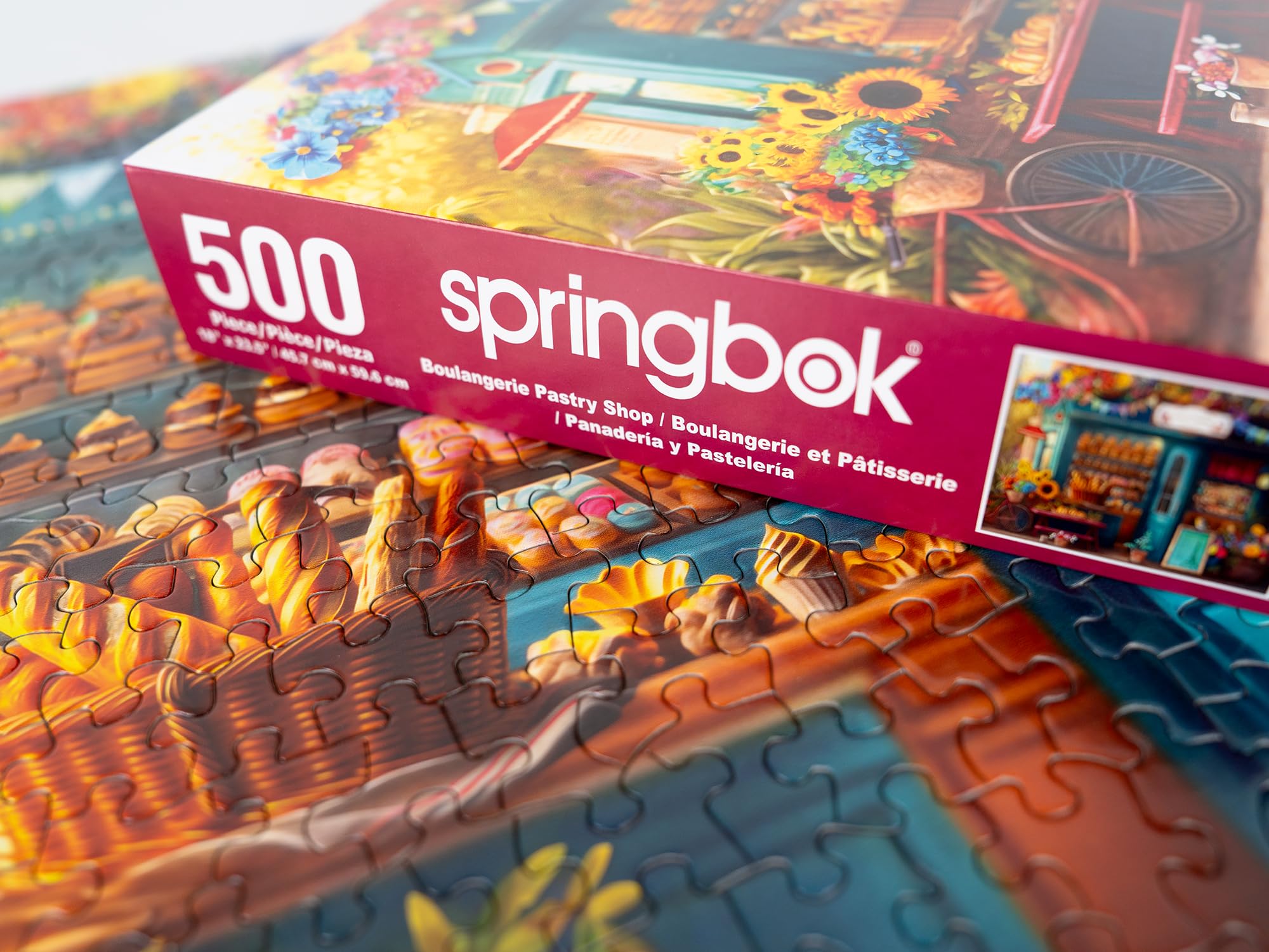 Amazon | SpringbokのBoulangerie Pastry Shop 500ピース